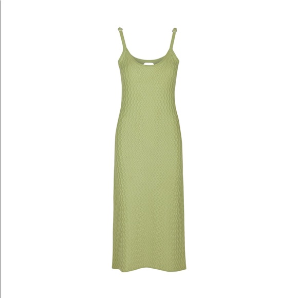 House of Sunny Green Point Break Dress - Picture 1 of 6